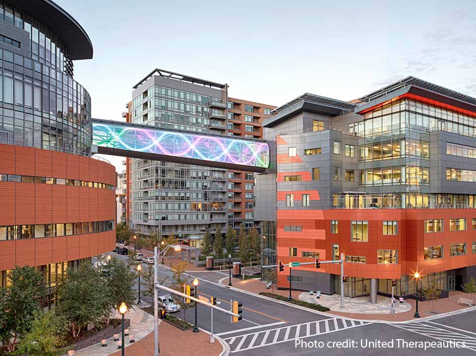 United-Therapeutics-campus-in-Silver-Spring,-MD